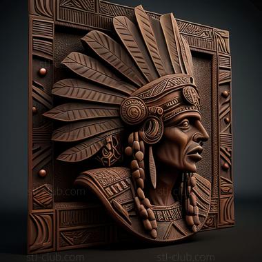 3D model st aztec (STL)